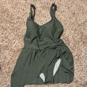 NWOT Cupshe Chic Olive One-Piece Swimsuit